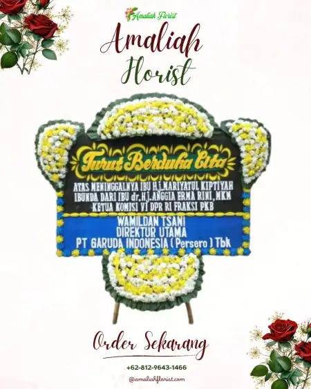 Papan Bunga Duka Batu Legong